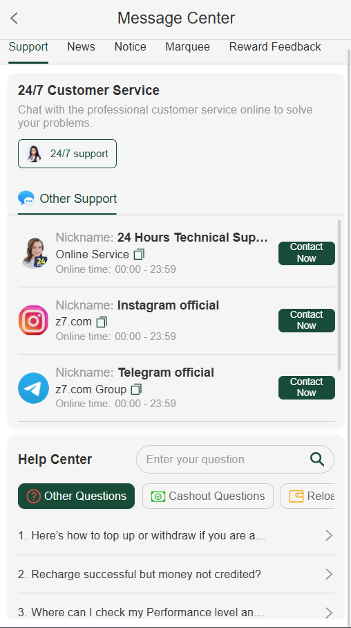 Z7.com App Screenshot 6